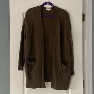 Madewell Olive Green Cardigan